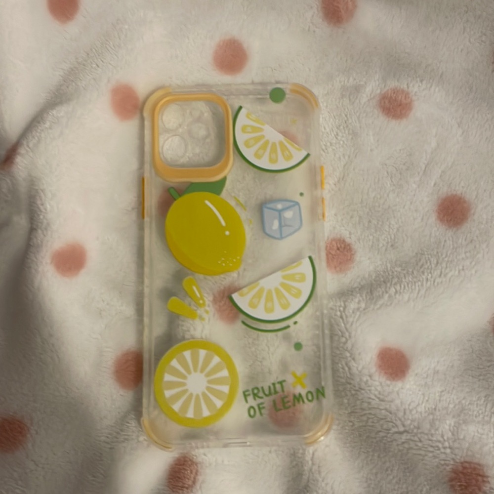 Lemon iPhone case